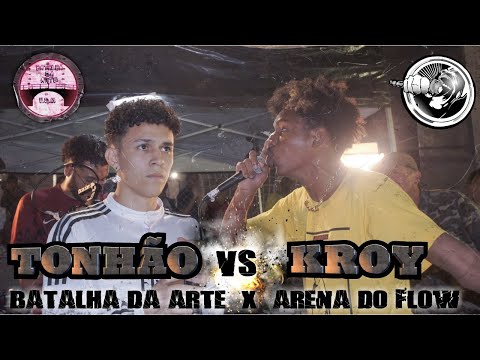 (FALOU DO NACIONAL) KROY x TONHAO | 1ª FASE | DESAFIO ARTE x ARENA DO FLOW