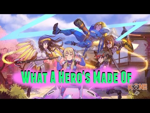 OVERWATCH HERO RAP by JT Machinima - "What A Hero's Made Of" (Hero Rap #2)