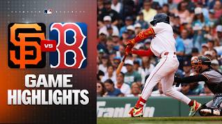 Giants vs. Red Sox Game Highlights (8/23/26) | MLB Highlights