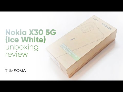 Nokia X30 5G (Ice White) - Unboxing Review