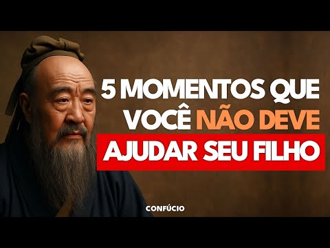 5 Momentos em que Você NUNCA Deve Ajudar Seu Filho | Confúcio