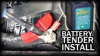 How to Install Battery Tender on Motorcycle