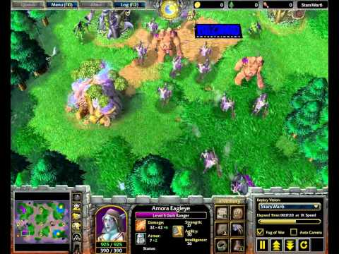 Warcraft 3 HD Replay - Yumiko0414 (Human) vs Dhc.Dhc_TH000 (Night Elf) - Part 2/3