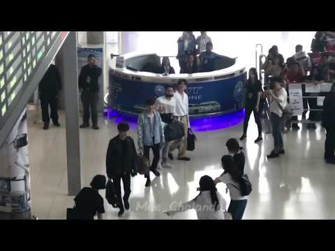 180427 NUEST W @Suvarnabhumi Airport #NUESTWinBKK