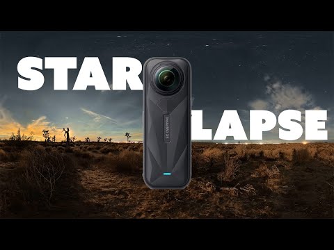 Insta360 x5 Starlapse