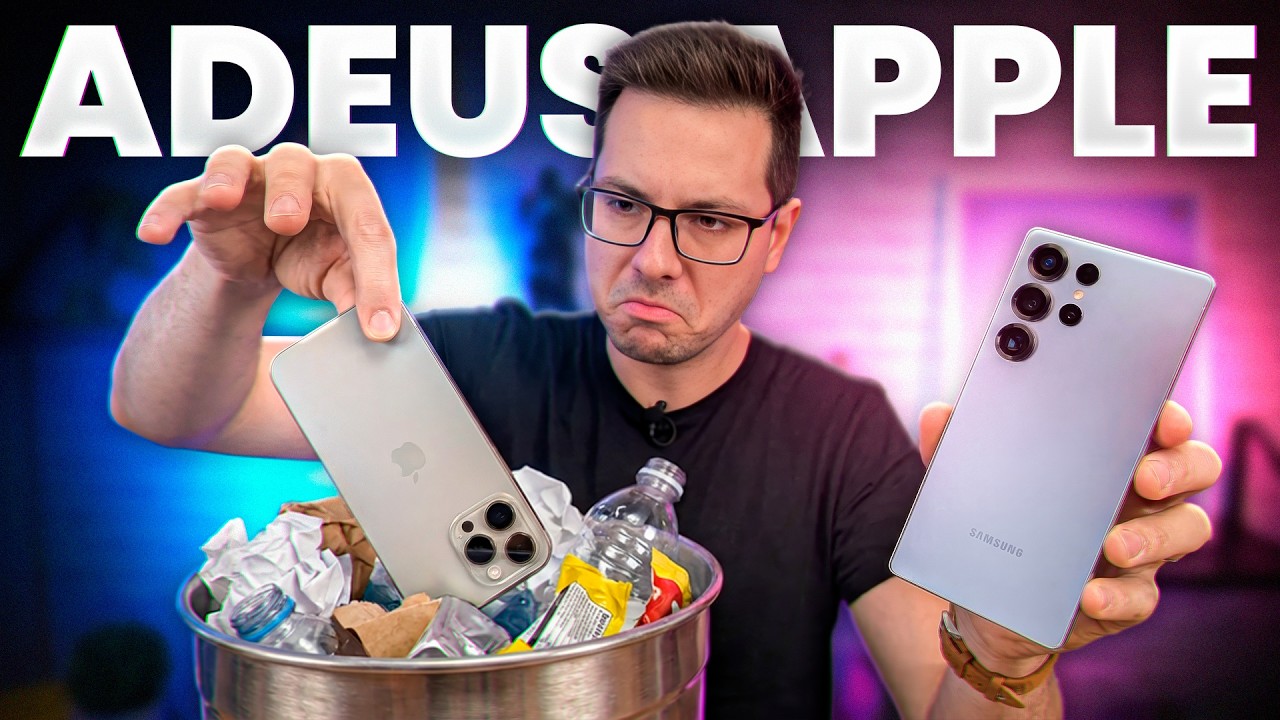 CHEGA de iPHONE! Vou MIGRAR TUDO para SAMSUNG em 2026! 🔥