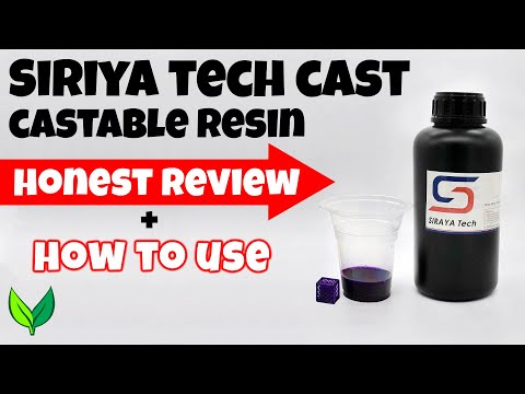 Siraya Tech Cast castable resin HONEST review + How to use - by VOGMAN