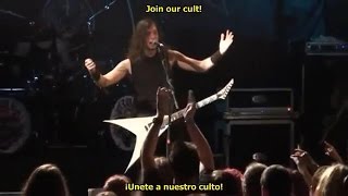 Evile - Cult (Lyrics/Subtitulos Español)