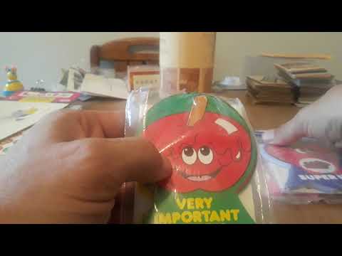 The History of Scratch and Sniff stickers. Various CTP Awards and stickers 1977-1995.