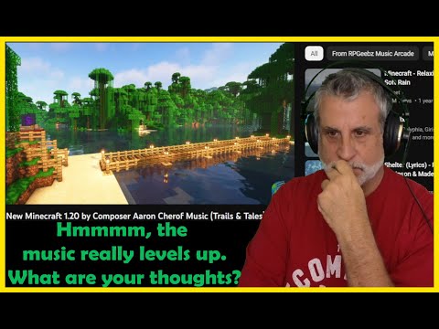 Old Composer Reacts | New Minecraft 1.20 Music - Aaron Cherof Pushing New Sonic Realms