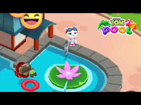 Talking Tom Pool stage part 9 Gameplay