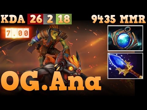 The best player in the world Ana plays Batrider MMR 9434