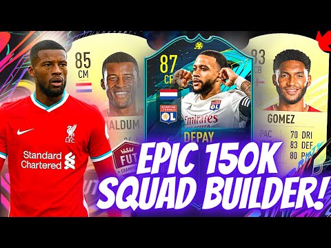 *INSANE* 150K TEAM FIFA 21 (Increase Your Wins Easily)! | FIFA 21 150K SQUAD BUILDER!