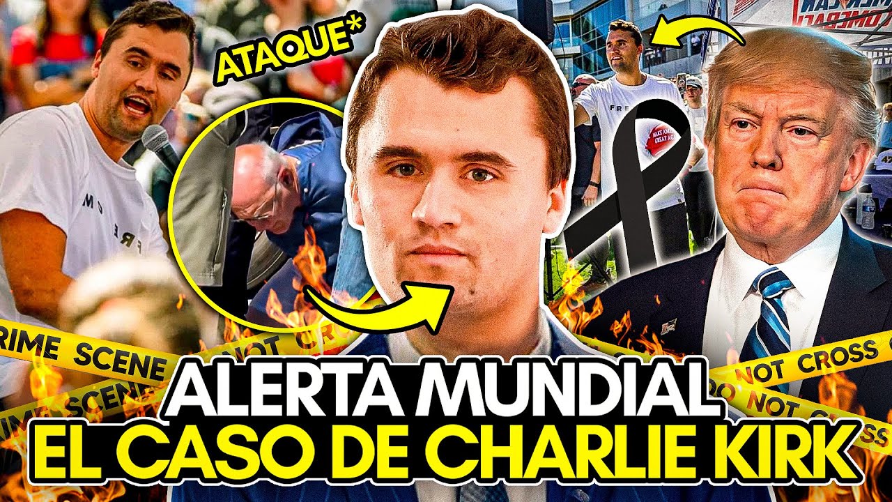 CONMOCIÓN en ESTADOS UNIDOS! CHARLIE KIRK FALLECIÓ! INFLUENCER y ACTIVISTA CONSERVADOR fue ATACADO!