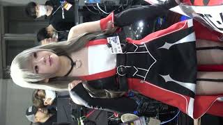 東京オートサロン2025 HC GALLERYブース ゆりちゃんモータース コンパニオン 4K