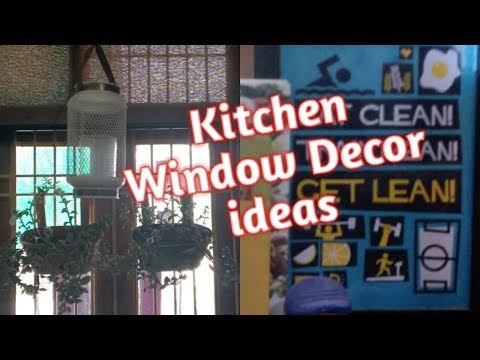 How to Decor Kitchen Window | Kitchen Window Decoration Ideas #Kitchenwindowdecor Video