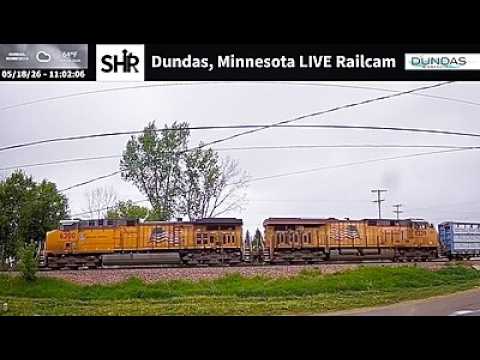 Live webcam view of Cámara ferroviaria de Dundas en directo