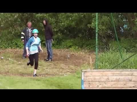 Běh na 100 m - Míša 1. pokus