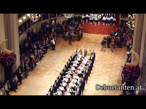 Wiener Opernball 2020 - Generalprobe Vierter Einzug 19.02.2020