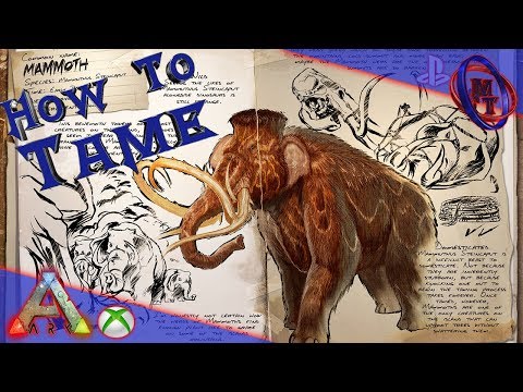 Ark Survival Evolved How To Tame Mammoth