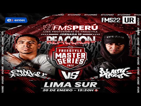 BLACKCODE VS STRIKE | FMS PERÚ 2022 - Jornada 10 | Urban Gamer Reacción BLACKCODE ON FIRE!!! 🔥