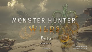 Monster Hunter Wilds Beta test