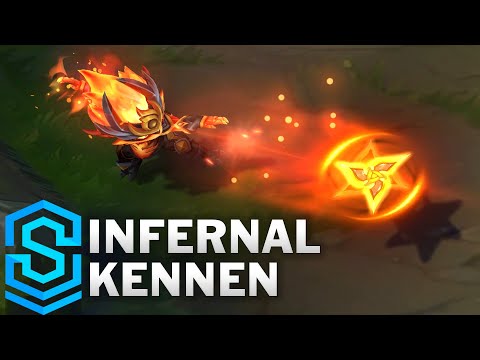 Infernal Kennen Skin Spotlight - League of Legends
