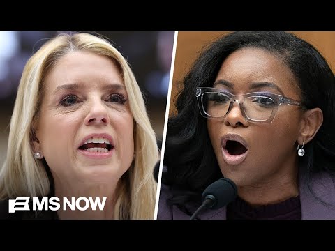 Crockett slams Bondi: You refuse to acknowledge Epstein survivors that are here