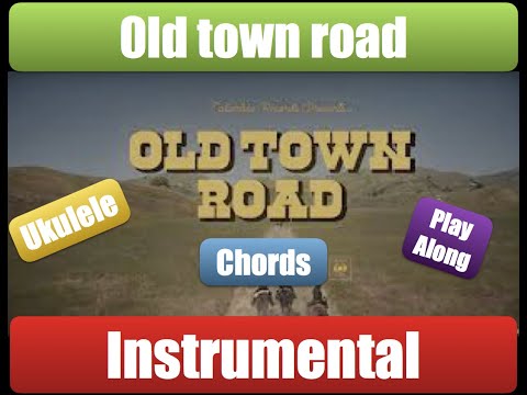 Old town road Ukulele Play Along #playalong #ukulele #chords