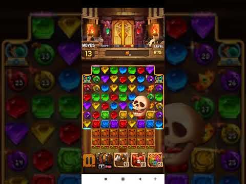 Jewel Legacy 💎 Level 875 ⭐⭐⭐ - Jewels & Gems Match 3 Puzzle 2021 no Booster 👑 Android Gameplay ✅
