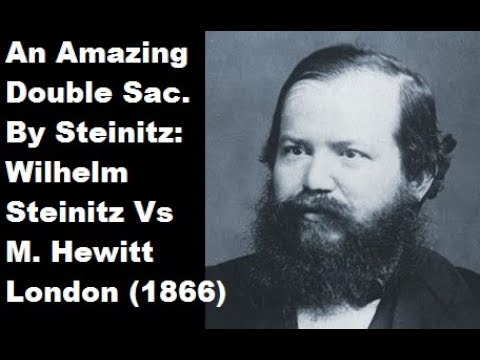 M Hewitt vs Wilhelm Steinitz - London (1866) #17