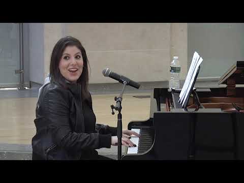 Aly Frank Performs at Columbia Hospital