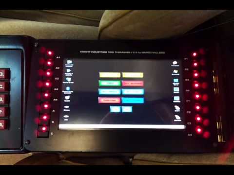 K.I.T.T. V2.0 - Control Panel V3.0 - Schermate di avvio del sistema