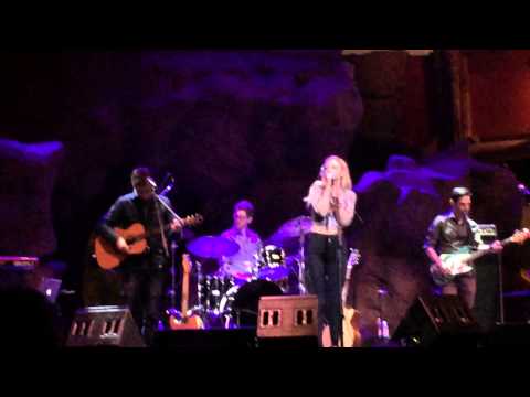 Emily Kinney performing for the first time Live 'Struggling Man', Jimmy Cliff cover.