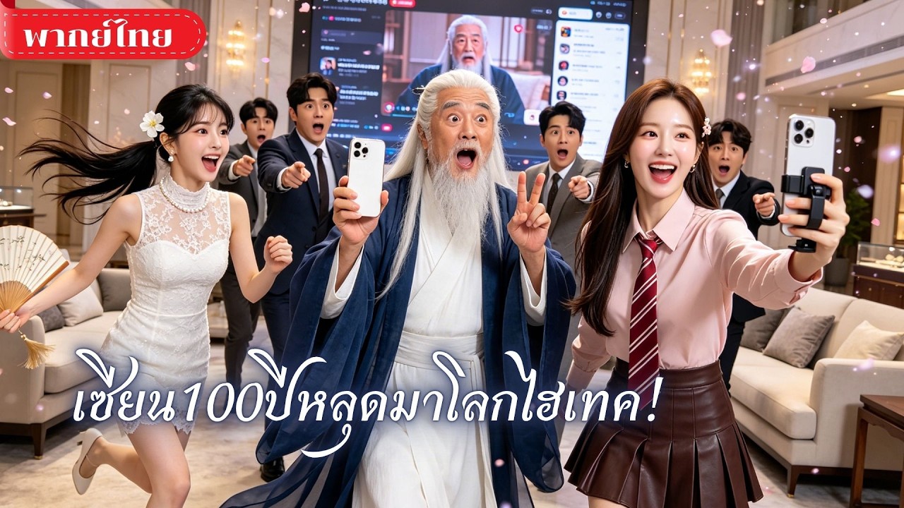 เซียน100ปีหลุดมาโลกไฮเทค! กลายเป็นคุณตาติดโซเชียล🤭แถมมีเทพสาวคนสวยตามหา รอเขาตอบรักนานร้อยปี!