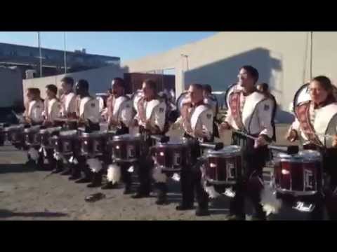 Umass Drumline in the Lot - Homecoming