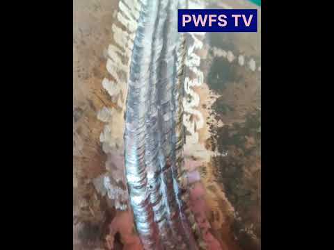 SATISFYING WELD CAPPING ON TKY JOINT #pwfstv #welding #smaw