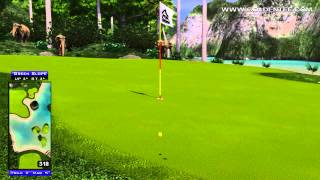 preview picture of video 'Golden Tee Great Shot on Pearl Lagoon!'