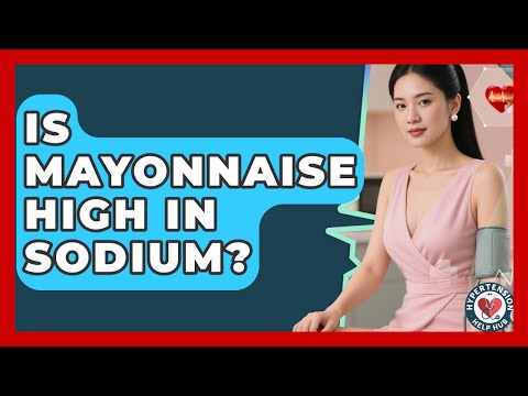 Is Mayonnaise High In Sodium? - Hypertension Help Hub