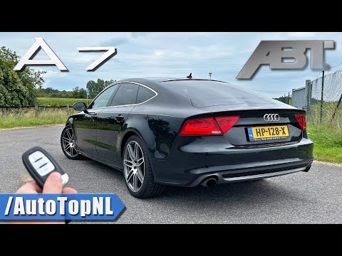 Audi A7 ABT 3.0 TFSI | REVIEW on Autobahn by AutoTopNL