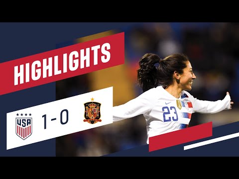 USA 1-0 SPAIN Highlights | Jan. 22, 2019 | Alicante, Spain - Estadio José Rico Pérez