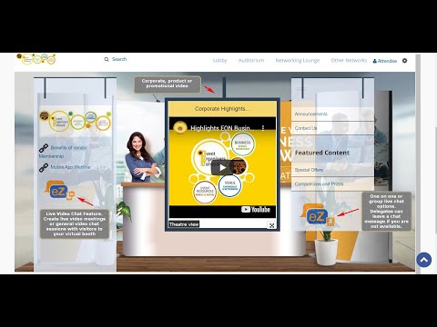 Event Organisers Network video.