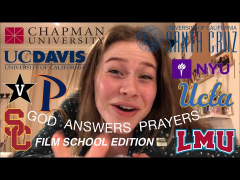 ADMISSION REACTIONS (film school edition) UCLA, USC, Chapman, LMU