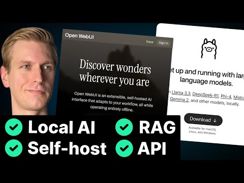 Open WebUI + Ollama Is AMAZING For AI Self-Hosting