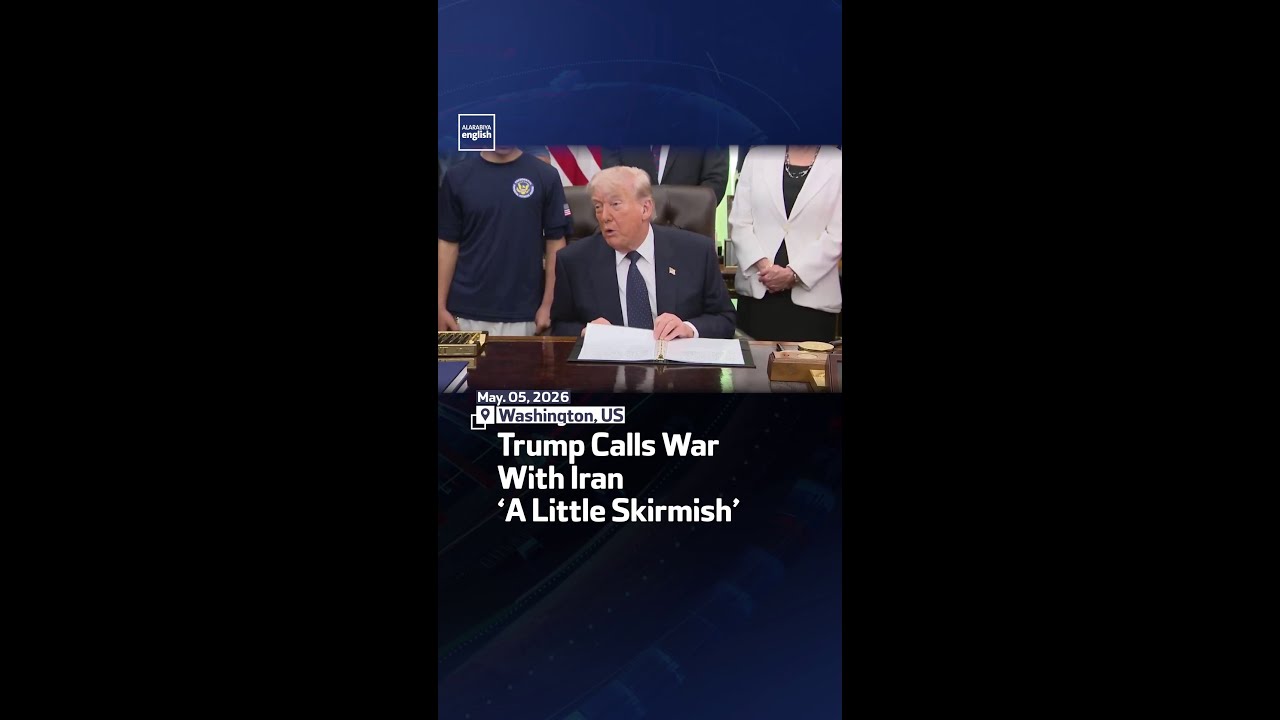 Video | Trump Calls War With Iran ‘A Little Skirmish’