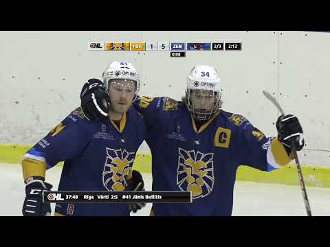 OHL: HS Rīga - Zemgale/LLU Spēles labākie momenti (04.11.2021.)