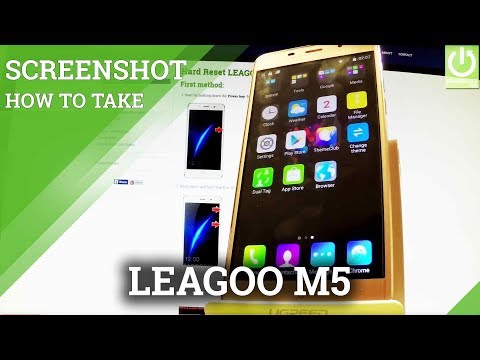 How to Take Screenshot on LEAGOO M5 3G - Edit / Share Screenshot