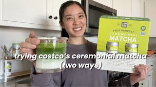 Costco Ceremonial Matcha Review & Tutorial (Sencha)