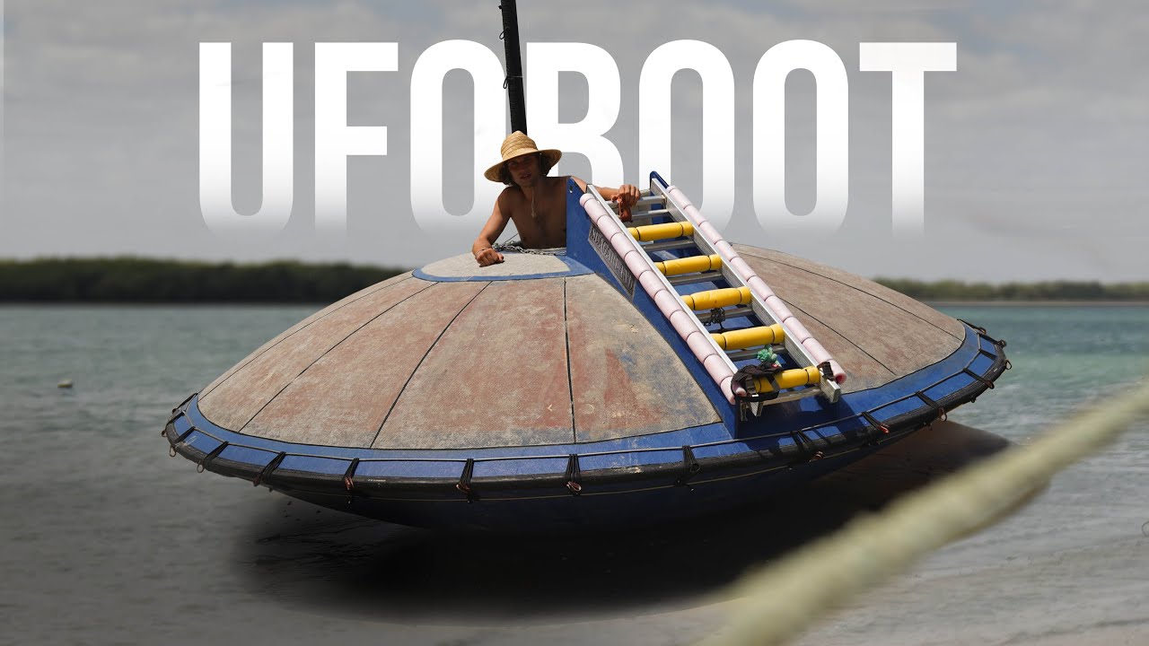 Ep. 68 | Flying Sailing ?! The UFO boat. -Blue Horizon-