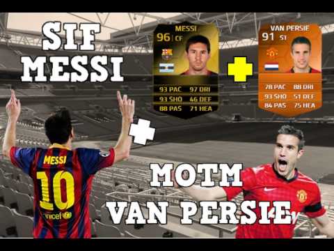 SIF MESSI + MOTM VAN PERSIE GIVEAWAY! (FIFA 14)